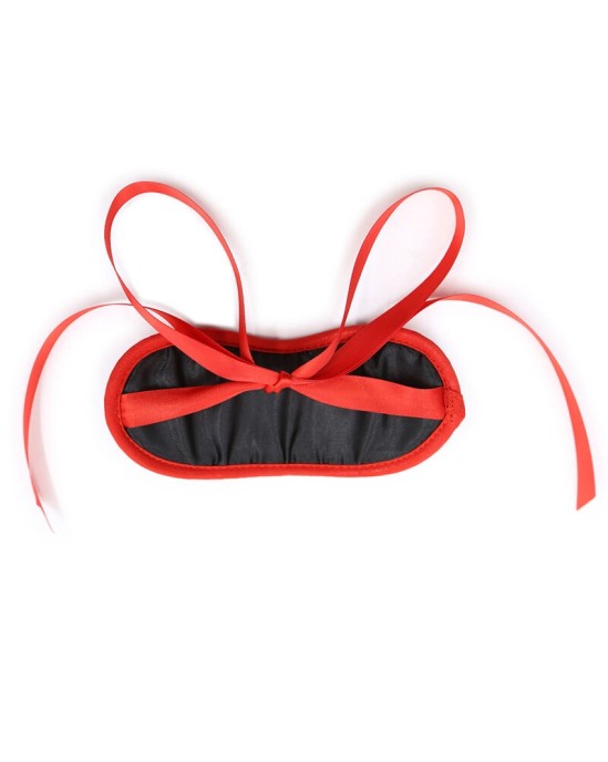 Ohmama Masks OHMAMA - BLACK FETISH RED EDGES