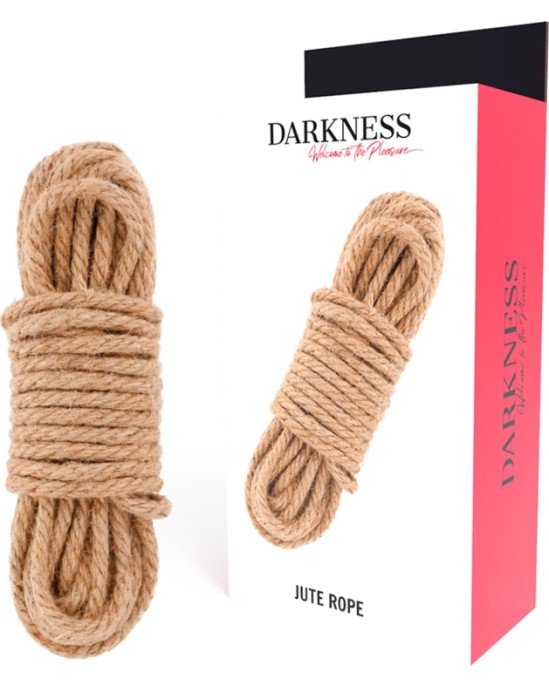 Darkness Bondage ТЕМНОТА - ЯПОНСКАЯ ВЕРЕВКА 10 М ДЖУТ