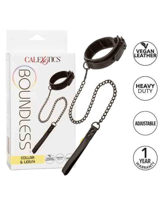 California Exotics CALEX BOUNDLESS COLLAR AND LEASH