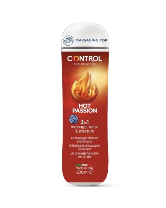 Control Lubes CONTROL - HOT PASSION 3 IN 1 GEL 200 ML