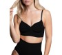 Bye Bra - Bras BYE BRA SEAMLESS BRA MEDIUM CONTROL - BLACK L