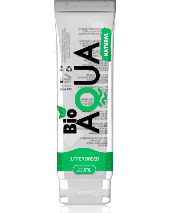 Bioaqua LUBRICANT NATURAL INGREDIENTS WATER BASED 200 ML