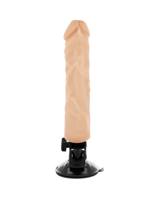 Basecock REALISTIC VIBRATOR REMOTE CONTROL FLESH 21 CM