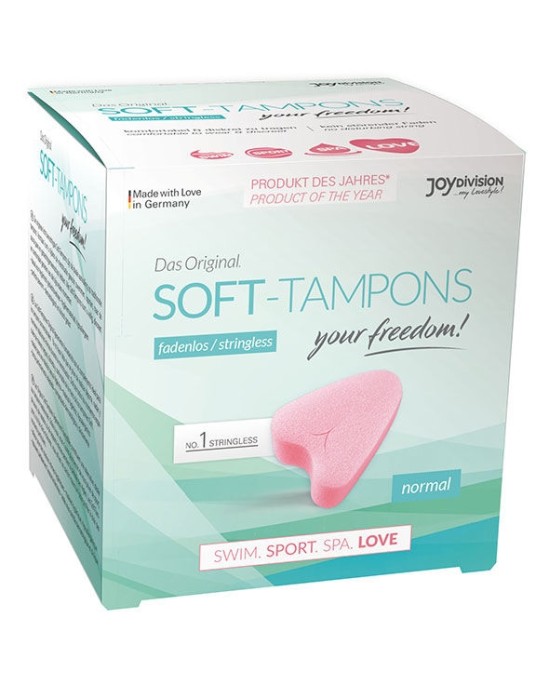 Joydivision Soft-Tampons ORIĢINĀLIE SOFT-TAMPONI 3 VIENĪBAS