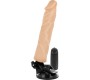 Basecock REALISTIC VIBRATOR REMOTE CONTROL FLESH 21 CM