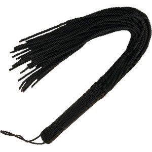 Darkness Sensations DARKNESS - BLACK BONDAGE WHIP 50CM