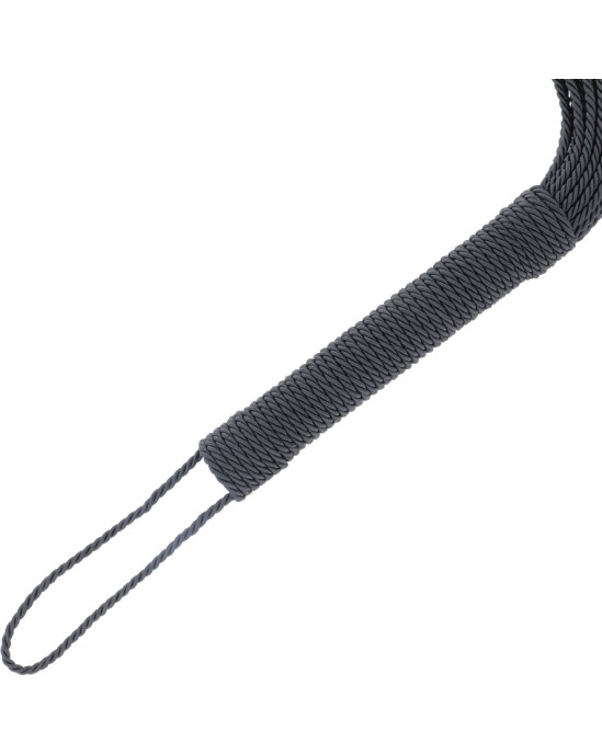 Darkness Sensations DARKNESS - BLACK BONDAGE WHIP 50CM