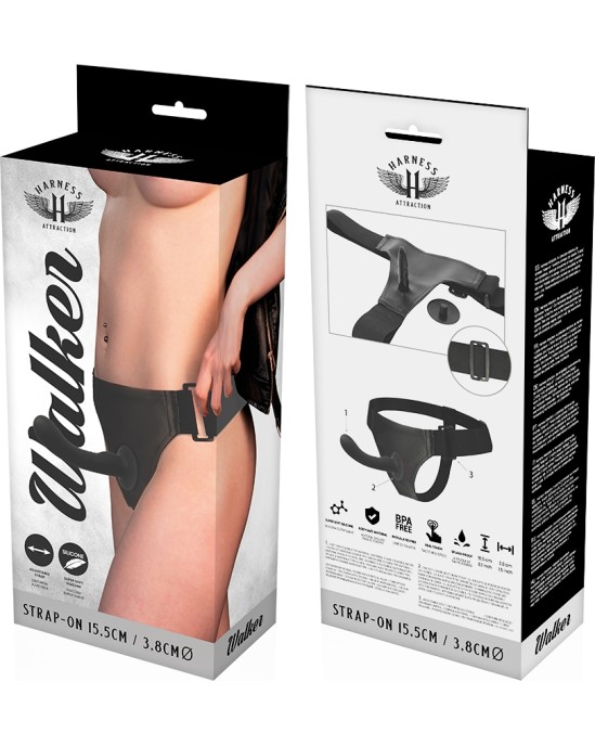 Harness Attraction RNES SILICONE WALKER G-SPOT 15.5 X 3.8CM