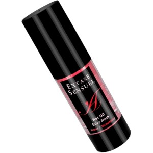 Extase Sensual EXTASE SENSUEL HOT OIL STAWBERRY TRAVEL 35ML