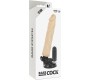 Basecock Reālistisks vibrators ar pulti 21 CM