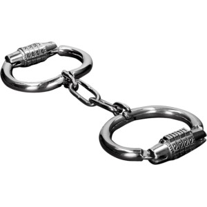 Metal Hard HANDCUFFS WITH COMBINATION LOCK