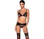 Passion Woman Sets PASSION MILEY SET ECO LEATHER S/M