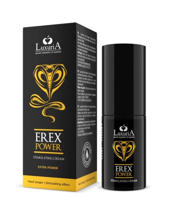 Intimateline Luxuria EREX POWER HARD LONGER LONGER KRĒMS 30 ML