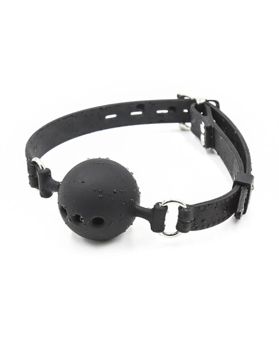 Ohmama Fetish BREATHABLE SILICONE BALL GAG SIZE L