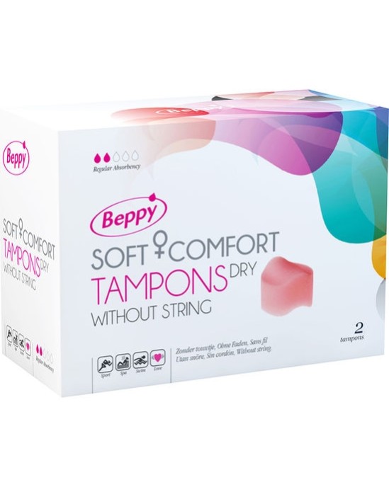 Beppy Mīksti-KOMFORTA TAMPONI DRY 2 VIENĪBAS