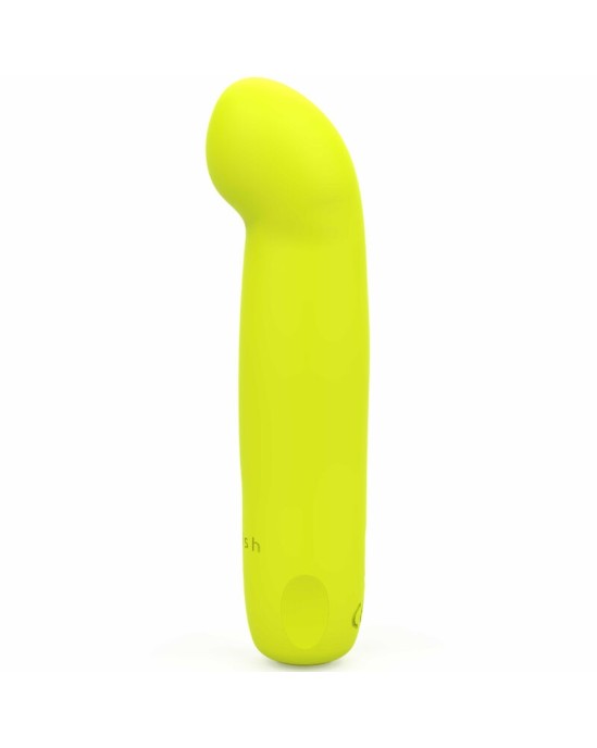 B Swish BCUTE CURVE INFINITE CLASSIC LIMITED EDITION SILICONE RECHARGEABLE VIBRATOR CITRUS YELLOW