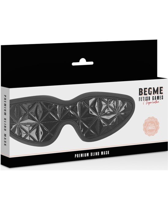 Begme Black Edition BEGME - BLACK EDITION ПРЕМИУМ-МАСКА ДЛЯ СЛЕПЫХ С НЕОПРЕНОВОЙ ПОДКЛАДКОЙ