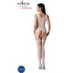 Passion Woman Tīkliņtērps PASSION - BS099 Balta BODYSTOCKING Viens izmērs