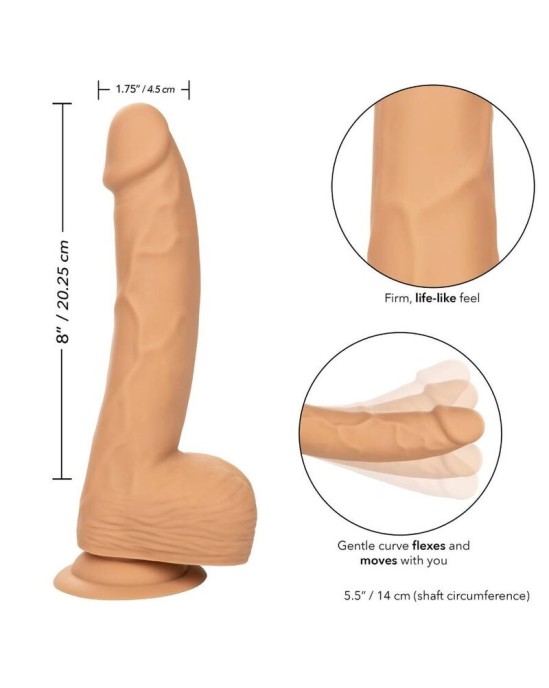 California Exotics Silikona dildo 20,32 CM