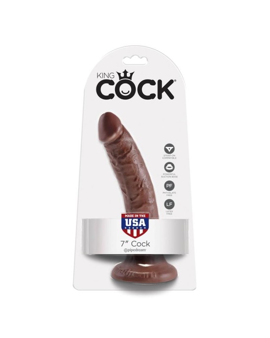 King Cock 7" COCK CHOCOLATE 17.8 CM