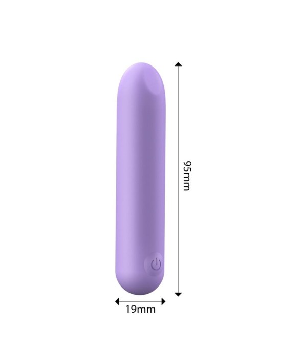 Engily Ross Sulley Vibrating Bullet Liquid Silicone Unibody Bendable USB