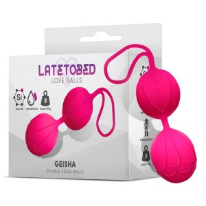 Latetobed Geisha Double Kegel Balls Rose Red 70 gr