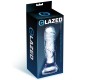 Glazed Reālistisks dildo kristāla materiāls 12,3 cm