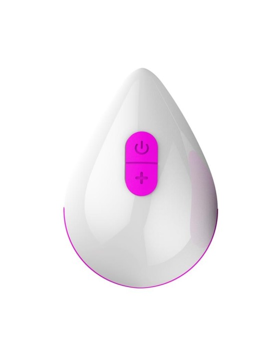 Drops Vibrating Egg Remote Control USB Silicone Purple