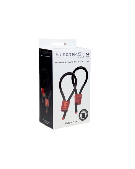 Electrastim ElectraLoops Prestige Набор из 2 колец для пениса, красный