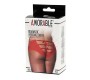 Amorable Wide Panties Corset Type Red One Size