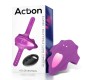 Action No. Seventeen Panty Stimulator Remote Control Magnetic USB Purple