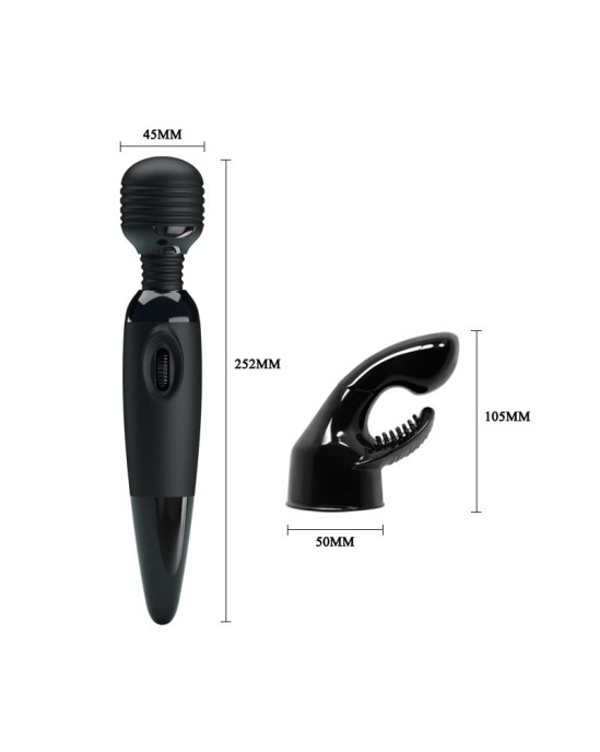 Prettylove Pretty Love Sensual Massager Black