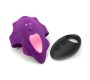 Action No. Seventeen Panty Stimulator Remote Control Magnetic USB Purple