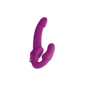 Strap U Evoke Strapless Strap On Dildo Purple