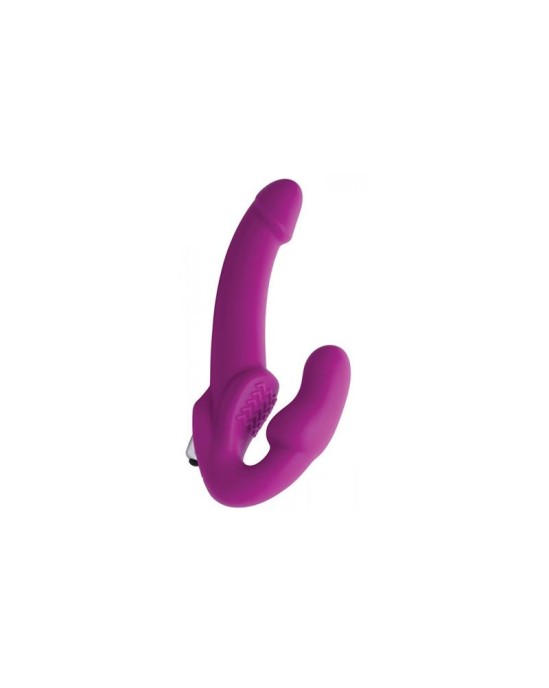 Strap U Evoke Strapless Strap On Dildo Purple