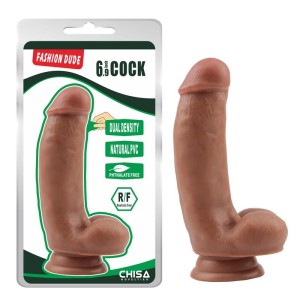 Chisa Dildo Dual Density Fashion Dude 6.9 iedegums