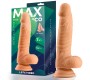 Max & Co Deek Realistic dildo ar Testivles 7.6 miesu