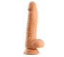 Max & Co Deek Realistic Dildo with Testivles 7.6 Flesh