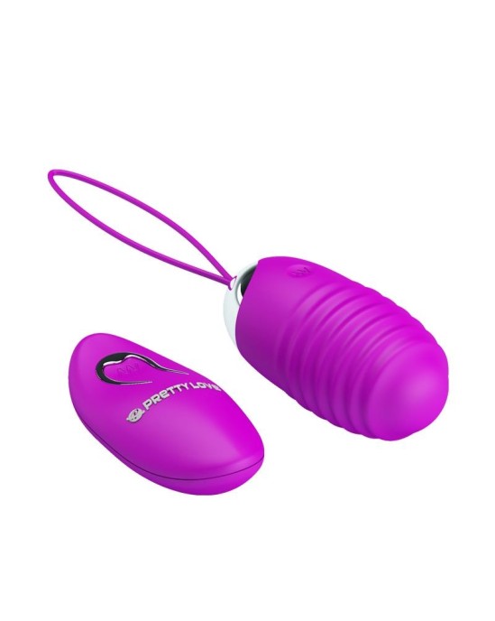 Prettylove Vibrating Egg Jessica USB Purple