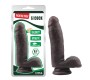 Chisa Dildo Dual Density Fashion Dude 17 x 3,6 cm brūns