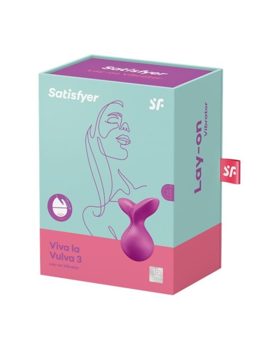 Satisfyer Stimulators Viva la Vulva 3 Violets