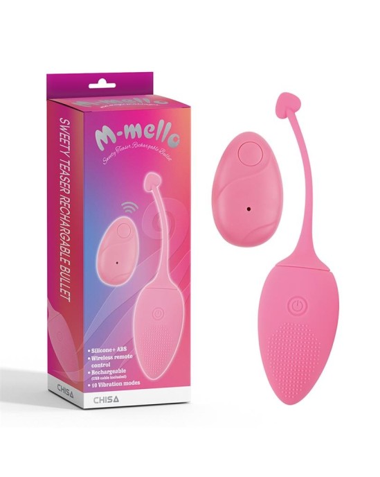 Chisa Vibrating Egg Remote Control Sweety Teaser USB 5.7