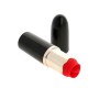 A-Gusto Lipstick Vibrator with Stimulating Tongue USB Black