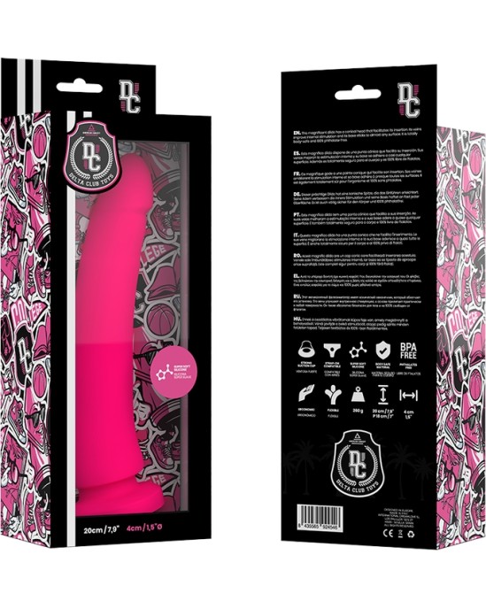 Deltaclub DELTA CLUB - TOYS PINK DILDO MEDICAL SILICONE 20 X 4 CM