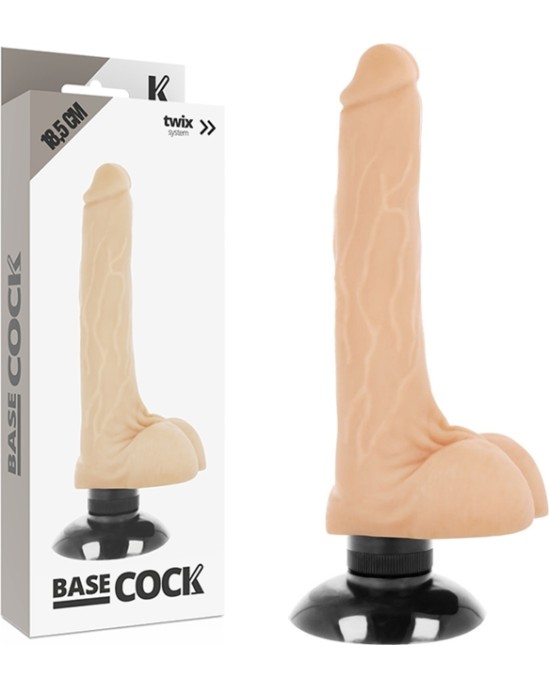 Basecock Reālistisks vibrators 18,5 CM