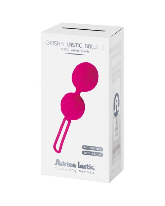 Adrien Lastic GEISHA LASTIC SILICONE BALLS SIZE S FUCHSIA