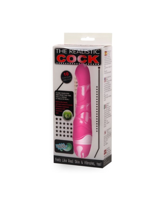 Baile Vibrators BAILE РЕАЛИСТИЧЕСКИЙ ПЕТУХ РОЗОВЫЙ 21,8 СМ