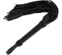 Darkness Sensations DARKNESS - BLACK BONDAGE WHIP 42CM LEATHER