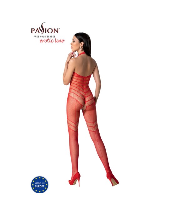 Passion Woman Bodystockings СТРАСТЬ - BS100 ТЕЛЕНЬ-ЧУЛКИ КРАСНЫЕ, ОДИН РАЗМЕР