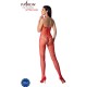 Passion Woman Bodystockings PASSION - BS100 BODYSTOCKING RED ONE SIZE